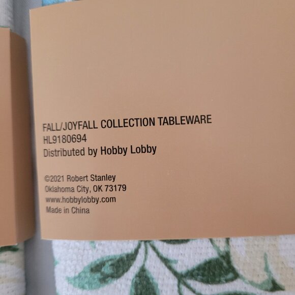 Blue Pumpkins Fall Dish Mats (3 mats) Robert Stanley  NWT - Picture 5 of 7